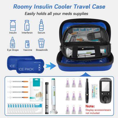 Portable Diabetic Storage Cooler Bag With Temperature Display photo-4