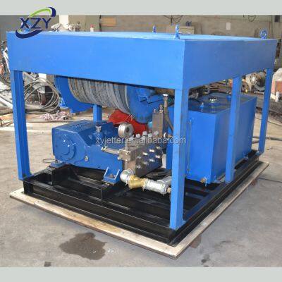 200bar 100LPM 41HP diesel Engine Industrial Pump Factory Workshop Community Sewer High Pressure Drain Cleaning Machine