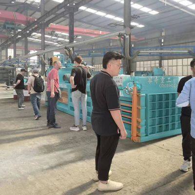 Panchi Фабричные цены на прямые кокосовые волокнистые упаковщики, упаковщики для стеблей соломы, горизонтальные гидравлические упаковщики photo-4