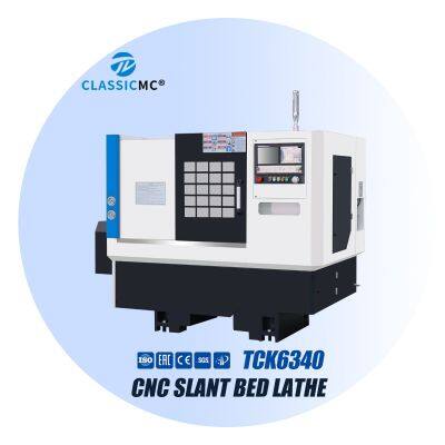 Factory Direct Sale Tck6340 Slant Bed Metal CNC Lathe Machine