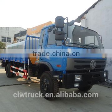 Fatory Price Dongfeng 5 tons pickup truck crane with water tanker