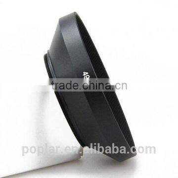 Wide Angle 49mm Metal Lens Hood Cover for Canon Nikon 49mm Filter / Lens photo-2
