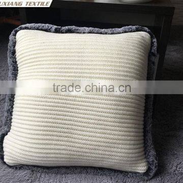 Knitted Patchwork Latest Design Sofa Cushion Cover photo-2