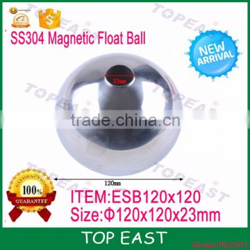 High quality SS304 Stainless steel Magnetic float BALL for water sensor ESB120*120*23 Hot selling