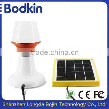 USB power supply warm color LED solar powered reading lamp