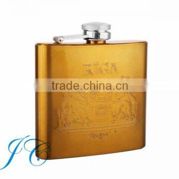 flask hip round hip flask with CE certificate