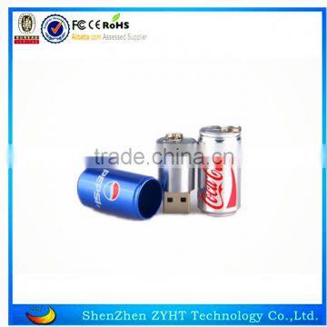 Portable Slim Metal Usb Stick Cola Can 4g/8g Usb Disk photo-4