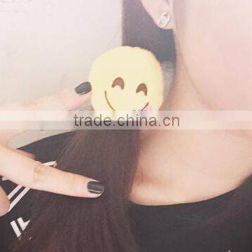 Emoji Elastic Tie Hair/emoji Endearing Hair Bands Elastic Ribbon for Hair Ties photo-2