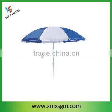 Two Tone Metal Pole Beach Umbrella