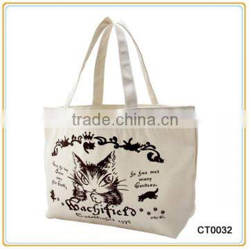 Printed Canvas Bag, Wholesale Cotton Bag