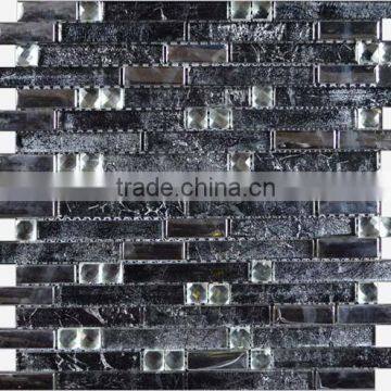 decoration mixed glass mosaic tile