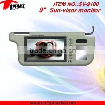 SV-9100 9inch sunvisor tft lcd monitor