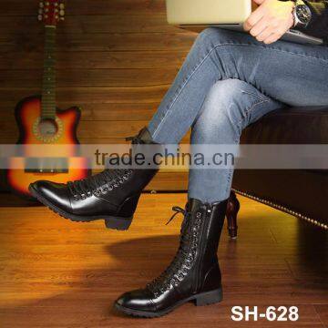 Wholesale top sale leather shoes boots for man SH-628