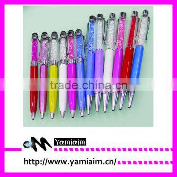 hot sell dewen crystal bling stylus pen