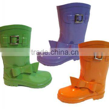 Kid's Rubber Rain Boots 2012