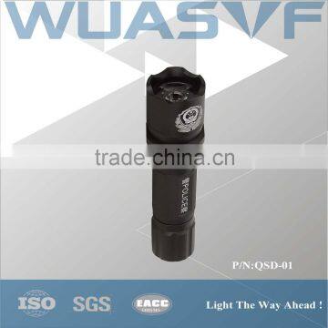 Police highlight flash light with rechargeable battery