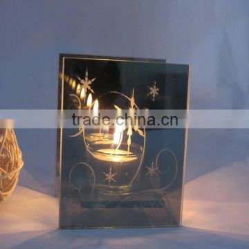 candle holder tea lights insert,reflective candle holder