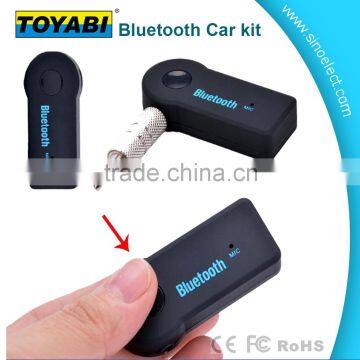 Hotselling Handsfree bluetooth car kit aux speakerphone website emilyzhang08
