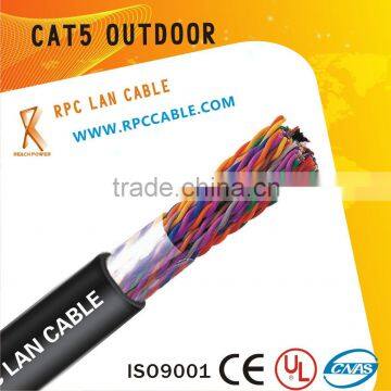 pvc outdoor solid copper 1/0.5mm telephone wire