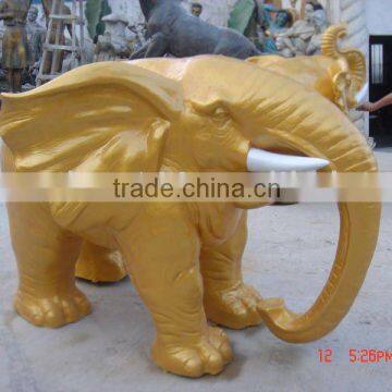 FRP elephant statue