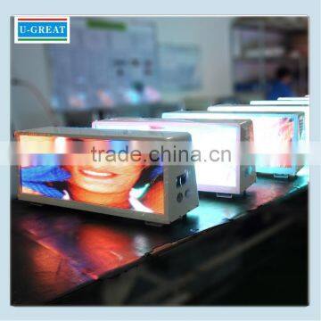 Led lighted sign taxi 3G full fix amber led message sign display screen