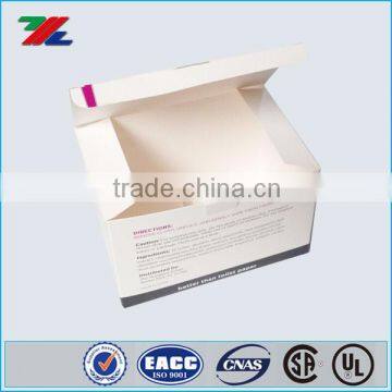 Glossy offset printing cusom logo packing box,paper box,cardboard box