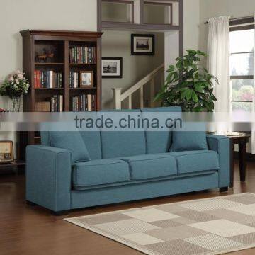 Blue fabric living room hotel sofa XY3479