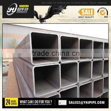 Q195 1.5 inch Mild Carbon Square Welded Galvanized Steel Pipe / Tube Manufacturer for