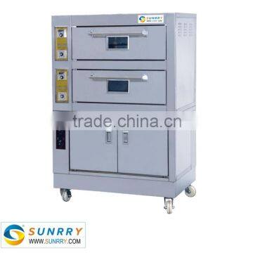 Hot sale good price stainless steel 3 deck industrial electric bakery deck oven with fan steam proofer