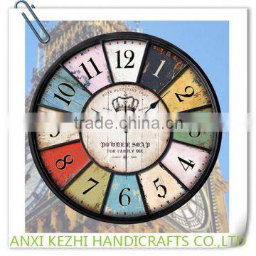 Creative Fashion Wrought Iron Decorative Wall Clock