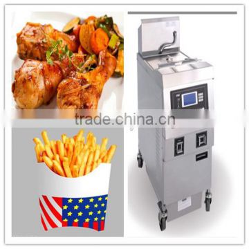 stainless steel kitchen equipment induction deep fryer