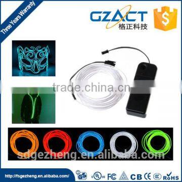 Factory price Electroluminescent wire 3.2mm 2.3mm cheap EL wire for decoration