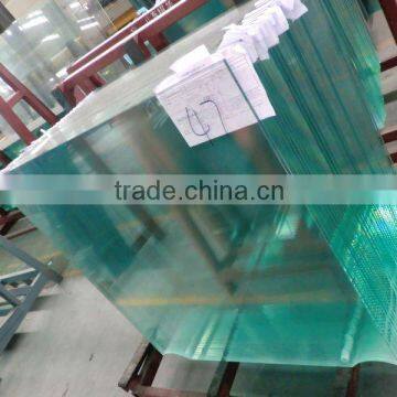 3-19mm Low iron tempered glass panel