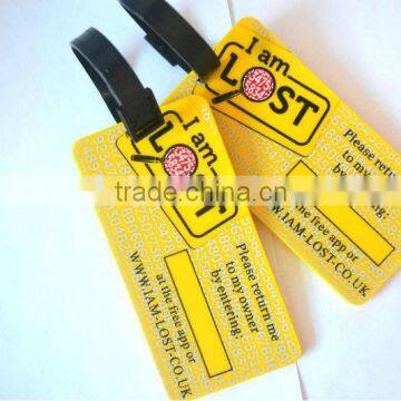 Cheap Custom LED Keychain Promotional Rubber Keyring photo-4