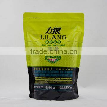 2016 Hot Sale Stand up Dog Food Packaging Plastic Zipper Bag photo-3