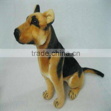 China Yiwu plush toy factory sale realistic stuffed dog soft toy