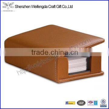 Hot Selling PU Leather Note Paper Holder