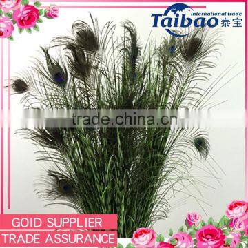 Artificial indoor decoration plant wholesale peacock grass artificial plant decoration plant french marigold