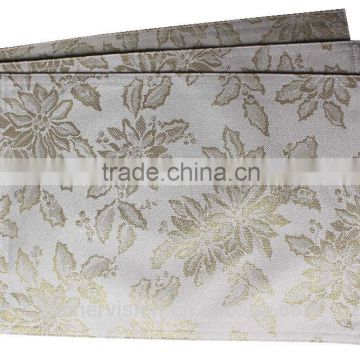 100% Polyester Custom Jacquard Design Decor Placemat