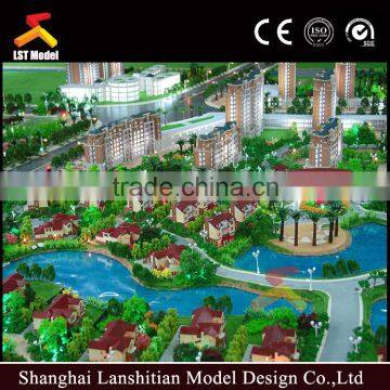 architectural building scale model making for residential building