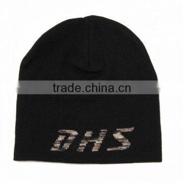 Wholesale Fashionable Good Quality Cheap Red Knitted Hat photo-3