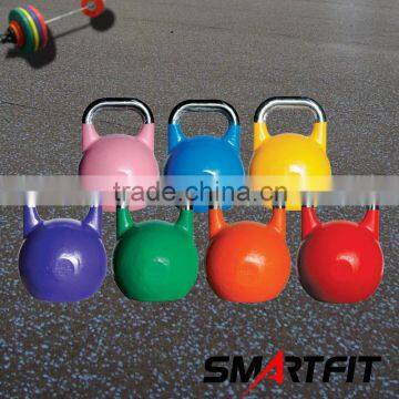 colored crossfit competition steel kettlebell