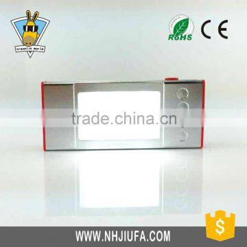 JF Aluminium Power Bank Usb With Led Flashlight, Portable Phone Charger,mobile Power Bank With Flashlight/magnet/warning Lamp photo-3