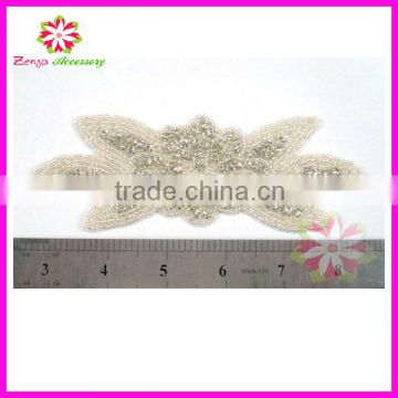 Wholesale Bridal Rhinestone Appliques ,Rhinestone Bridal Applique,Bridal Sash Applique