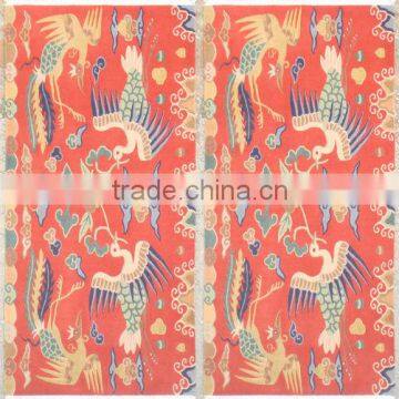 Hand knotted woollen carpet