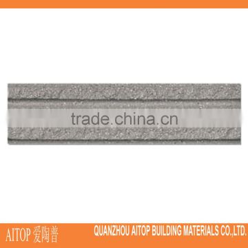 Wavy surface clinker brick wall cladding tiles not glazed cheap price