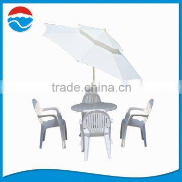 280CM*8K white color luxury garden umbrella