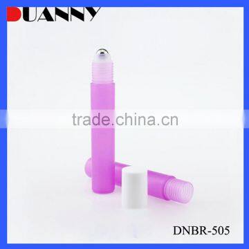 COSMETIC REUSABLE ROLL ON BOTTLE, EMPTY COSMETIC PLASTIC ROLLER BALL BOTTLES