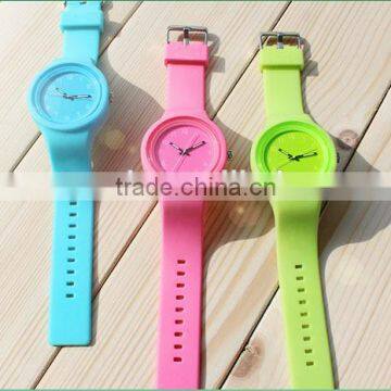 Attactive Whole Luminous Silicone Jelly Watches Top Sale Interchangeable Strap Watch photo-6