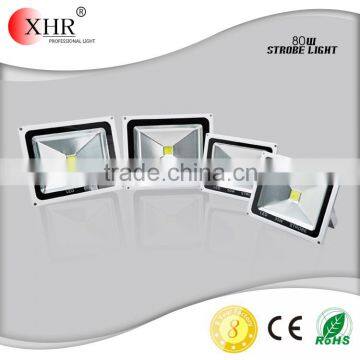 LED High Power Speed Strobe White 80W LED Strobe Flood Lightings